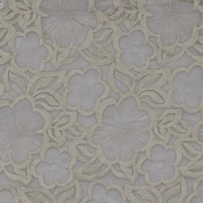 Organza Bordada Floral